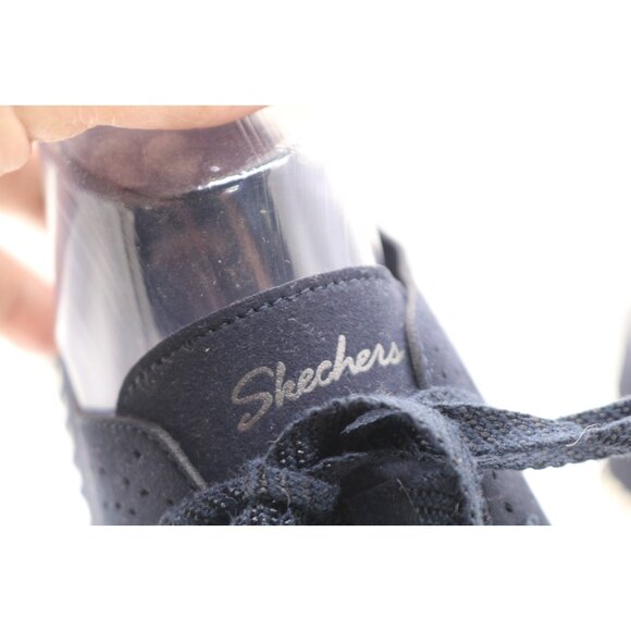 Skechers Sepulveda Blvd. Navy Blue Sneakers-7.5-Memory Foam-Air Cooled - Picture 4 of 10